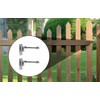 Stainless Steel J Bolt Gate Hinge with Dia M12 for