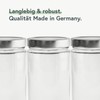 PUREGANIC 16 x Deep Twist Off Lids for Screw Jars