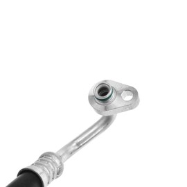 A-Premium A/C Discharge Line Hose Assembly Compatible with Chrysler Voyager, Dodge Caravan Grand Caravan, Plymouth Grand Voyager L4 2.4L, Compressor to Condenser
