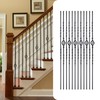 12Pack Wrought Iron Balusters 44 Inches Metal Railings Deck Balusters