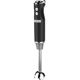 Westinghouse Hand Blender - 5-Speed Immersion Blender with Turbo Function, Stainless Steel Blades & Rod, 500W Power, Detachable Easy Clean Design, Best for Smoothies & Soups - Retro Appliance, Black