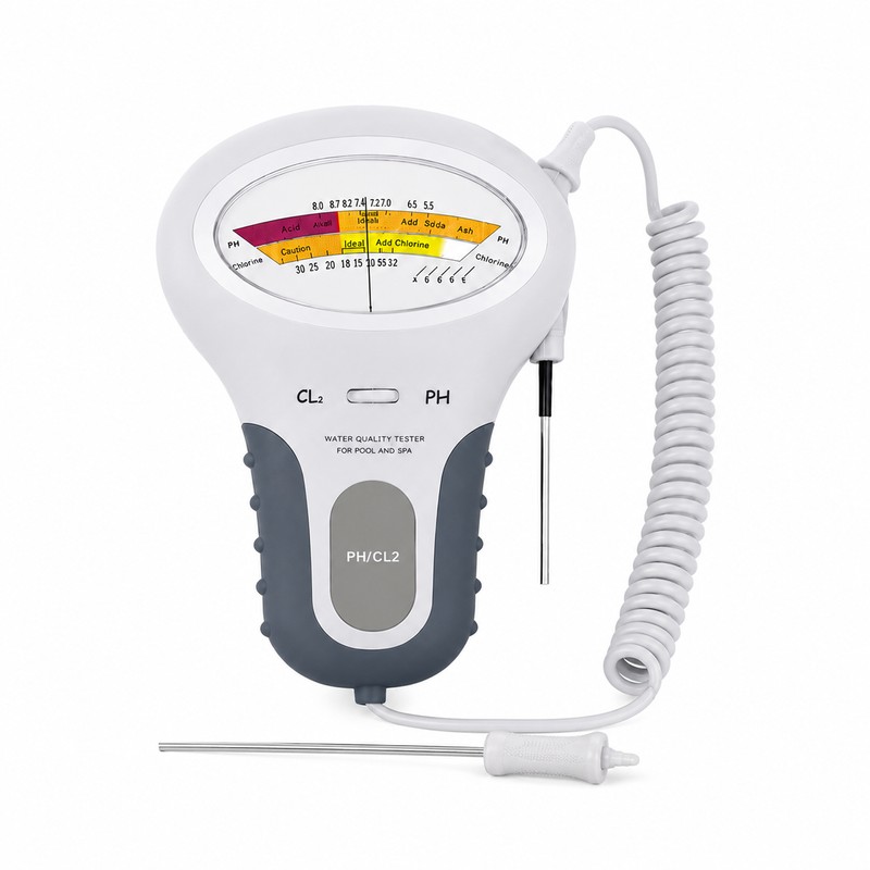 2-in-1 pH and Chlorine Meter for Pool Water Testing –