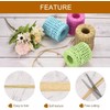 Raffia Paper Craft Ribbon,Kraft Raffia Ribbon,Natural Raffia String Kraft Craft