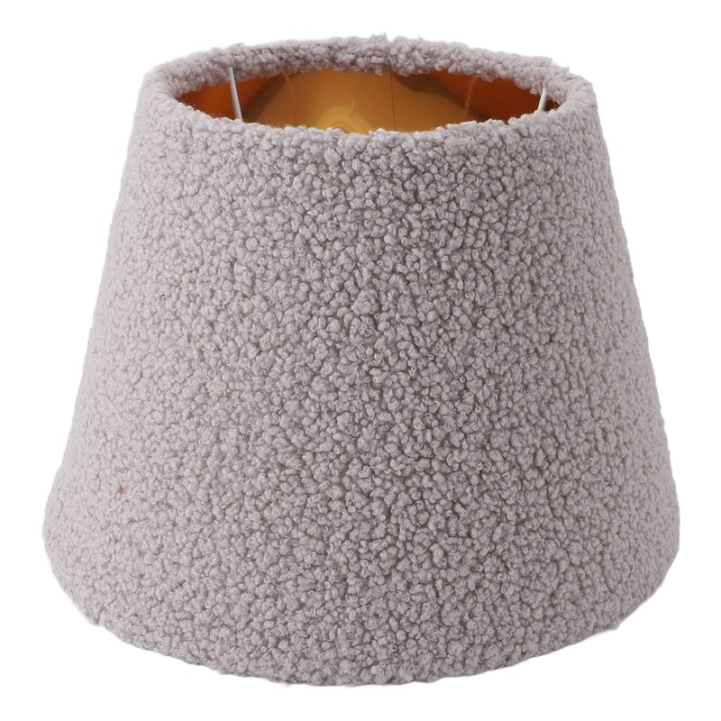 Table Lamp Shade Plush Cloth Tapered Simple Exquisite Lampshade for