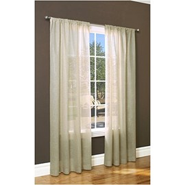 Commonwealth Home Fashions Thermalogic Weathervane Insulated Sheer 50 x 84" Per Panel, Linen