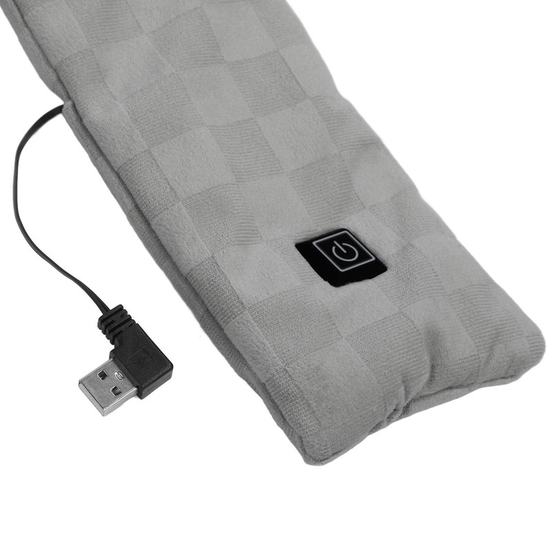 Heated Scarf Soft Washable Electric Heating Scarf USB Powered 3