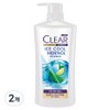 Clear Ice Cool Menthol Shampoo, 650ml, 2 pcs / 클리어 아이스 쿨 멘솔 샴푸, 650ml, 2개