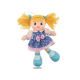 Teorema Carlotta - Bambola In Pezza Floreale 30 cm (Solo un Articolo Casual)