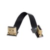 cablecc CYFPV Dual 90 Degree Right-Up Angled HDMI Type A