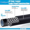 Boltigen 1/2'' ID Vacuum Refrigerant Hose, High Flow Black HVAC