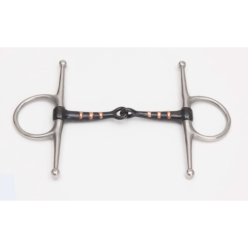 Shires Equestrian - Full Cheek Snaffle - S/steel - Size: