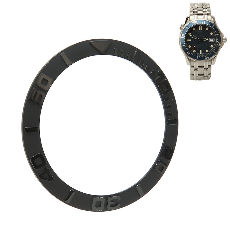 Watch Bezel Insert 38mm Ceramic Embossed Digit Watch Bezel Ring