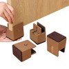 Ezprotekt Adjustable 2 Inch Chair Risers with Screw Clamp, Heavy