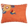 Barefoot Bungalow Topanga Pillow Sham, Standard, Orange