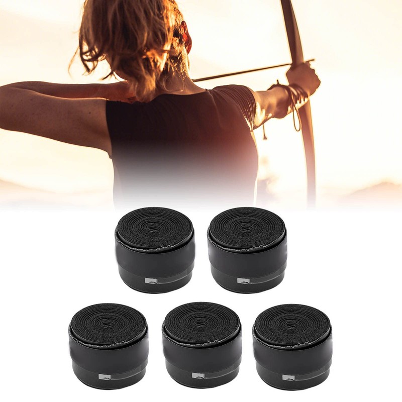VBESTLIFE Bow Grip Tape,5PCS Bow Riser Handle Grip Tape Sweat