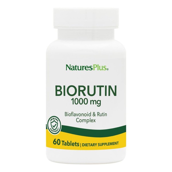 NaturesPlus Biorutin 1000 mg - 60 Tablets - Bioflavonoid &