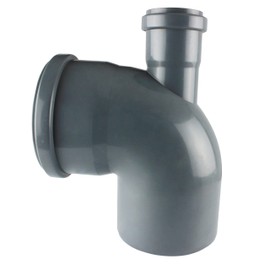 MKK - 19561-003 HT 90° Bend Single Double Branch DN 110 50 Drain Pipe Duct Pipe Top