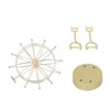 Electronic Ferris Wheel Desk Toy Magnetic Rotation Perpetual Motion Home