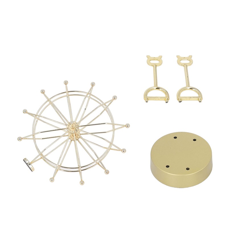 Electronic Ferris Wheel Desk Toy Magnetic Rotation Perpetual Motion Home