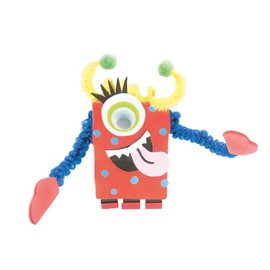 Keycraft AC134 Make Your Own Monsters Juice Box Craft Kit