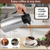 Thermal Coffee Carafe 68oz / 2L Insulated Stainless Steel, Coffee