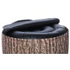 Brandsseller Outdoor Pouf Bean Bag for Indoor and Outdoor Use