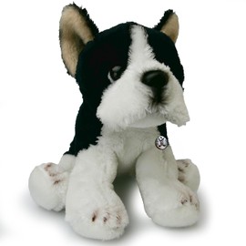 Boston Terrier Cuddly Toy Dog Bulldog Plush Toy Cuddly Dog Hank Cuddly Toy *biz