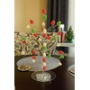 Stunning Clear Plastic Money Tree Centerpiece - 12" (1 Count)