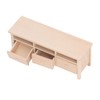 Miniature TV Cabinet Simulation Drawers Design Decorative Wooden Furniture Model