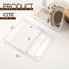 AetJxixee 10 Pack 4x6 Inch Sign Holder Horizontal, Double-Sided Usage