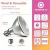 WinWatt LED Light Bulbs PAR38 Full Glass, 27W=300W Equivalent 4000
