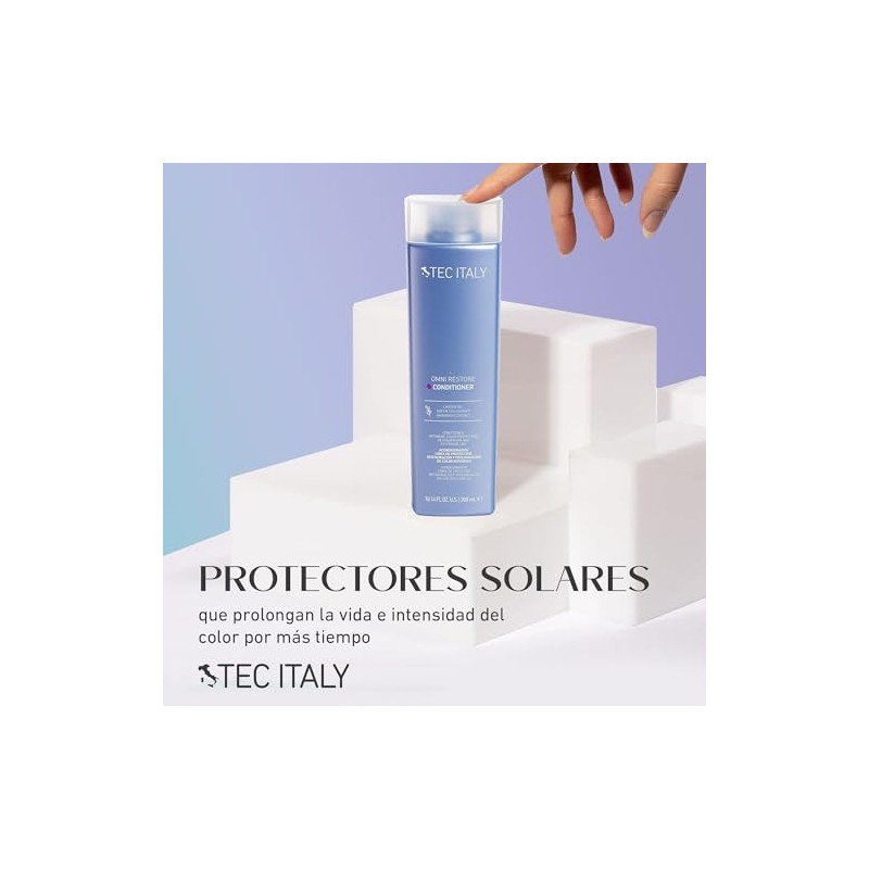 TEC ITALY Lumina Conditioner Matizador Rubio Canas Suavidad UV 300
