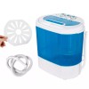 Segawe Portable Compact Lightweight Washer Twin Tub Laundry Washing Machine