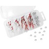 Fishing Treble Hooks Feather Dressed Size 4 6 Set with