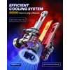 AUTOONE Pair 9005 HB3 LED Headlight Super Bright Bulbs Kit