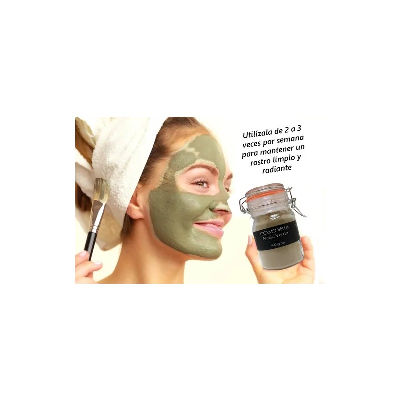 Arcilla Verde Detox, Calidad Spa. Limpia, Purifica Y Suaviza