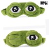 슬픈개구리안대 눈가리개 캐릭터수면안대 기내용안대 숙면안대 Sad Frog Eye Mask Character