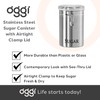 Oggi Stainless Steel Sugar Canister 62 fl oz - Airtight
