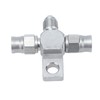 AN‑3 Tee Brake Hose AN3 to Line End Fittings Stainless