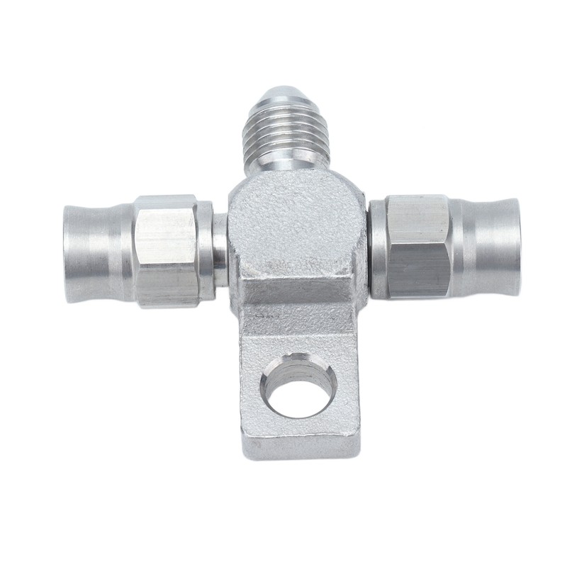 AN‑3 Tee Brake Hose AN3 to Line End Fittings Stainless