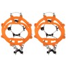 2Pcs Ice Traction Cleats Anti Skid Shoe Crampon Cover Snow