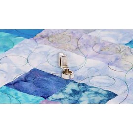 Unbranded Janome Low Shank 1/4" Free Motion Ruler Foot