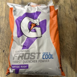 Gatorade Thirst Quencher Powder Purple Frost Riptide Rush 50.9oz 6 Gallons OOS