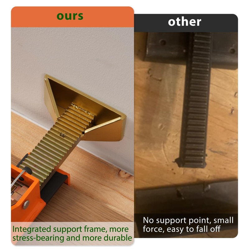 Hardwood Flooring Jack Installation Tools - Heavy Duty Ratcheting Flooring