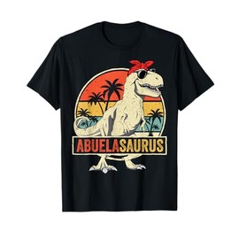 Abuelasaurus T Rex Dinosaur Abuela Saurus Family Matching T-Shirt