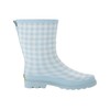 Western Chief Waterproof Mid Rain Boot Grunge Gingham 9 M