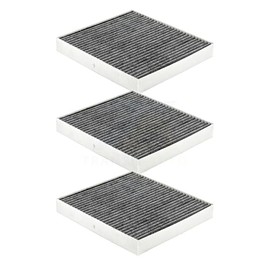 PUR Cabin Air Filter (3 Pack) Replacement For Hyundai Kia Tucson Elantra Santa Fe Sportage Sorento Kona Ioniq 5 Sonata Cruz EV6 Niro EV 6 EV9 K5 N Genesis GV60 K4 Electric K54-101648