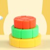 Oostifun 3 Layers Würfel Kuchen Drehen Magic Puzzle Würfel Spielzeug