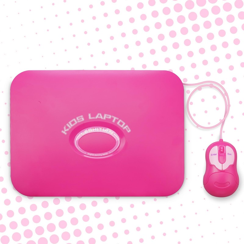 LESHITIAN Kids Laptop, 80 Learning Modes with 7 Inch Large