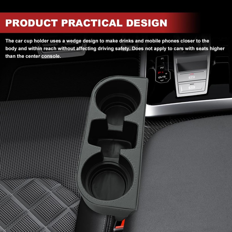 Lyxheth Car Gap Cup Holder, Car Seat Storage Box, Multifunctional